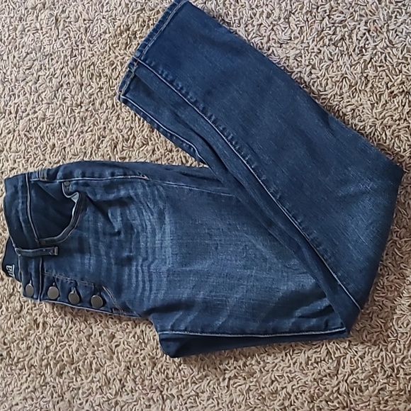 a.n.a | Denim High-Rise Skinny Fit Stretch Jeans with 4-Button Fly in Size 4 - Picture 3 of 6